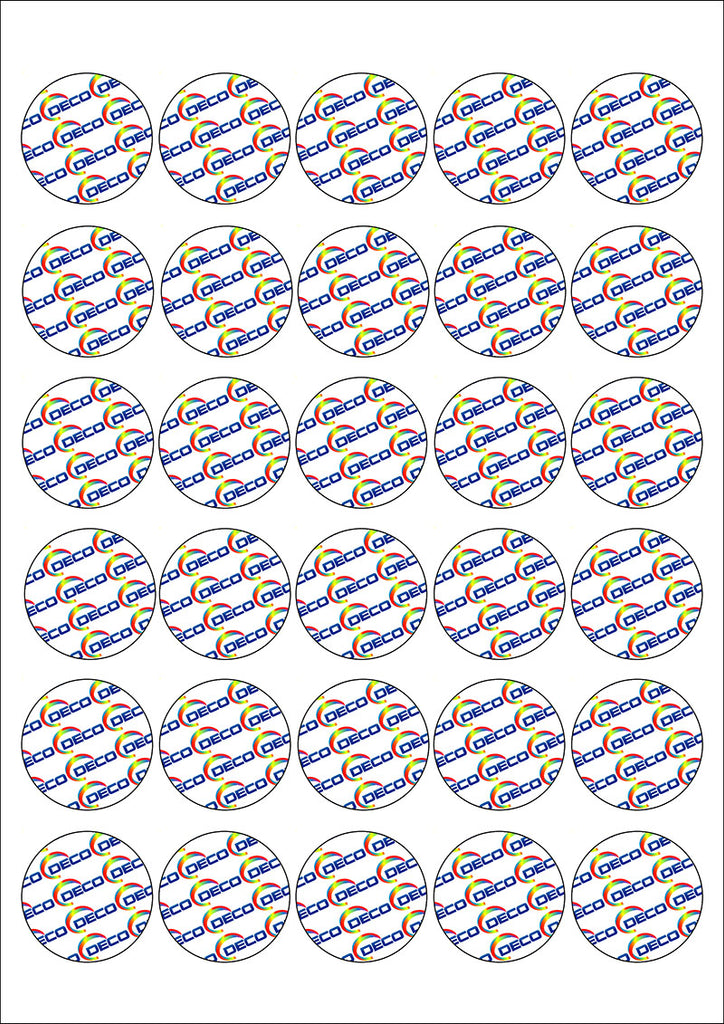 30 Circles (38mm) (24 sheets)