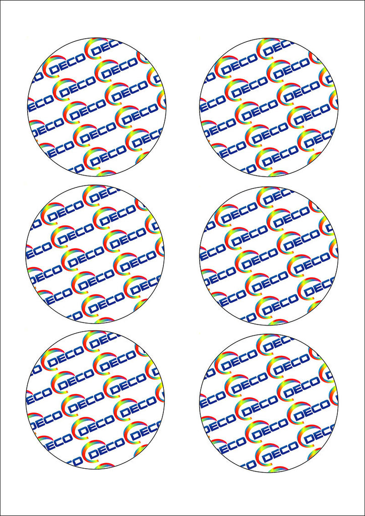 6 Circles (80mm) (24 sheets)