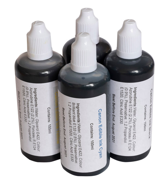 100ml Food Grade Edible Ink Bottles (Canon G Series Printer)