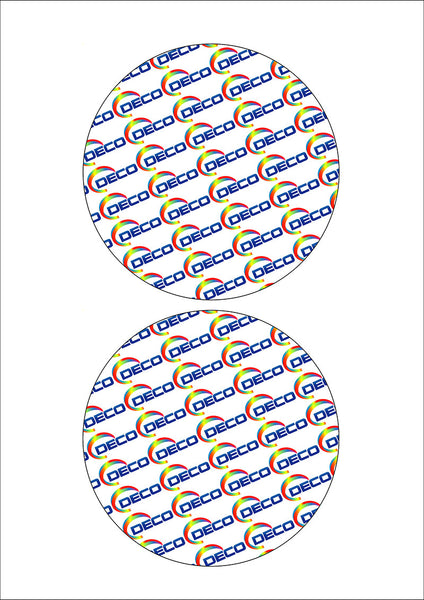 2 Circles (127mm) (24 sheets)